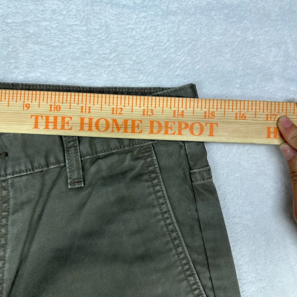 Levi's Slim Fit Chino Pants Men Olive Green Cotton Twill Classic Pockets - 29X30